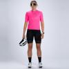 imageZoot Womens Core Cycling Jersey Breathable Short Sleeve Road Bike Jersey Moisture Wicking 3 Rear Pockets UPF 30 FabricBright Pink