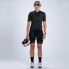 imageZoot Womens Core Cycling Jersey Breathable Short Sleeve Road Bike Jersey Moisture Wicking 3 Rear Pockets UPF 30 FabricJet Black