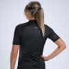 imageZoot Womens Core Cycling Jersey Breathable Short Sleeve Road Bike Jersey Moisture Wicking 3 Rear Pockets UPF 30 FabricJet Black