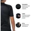 imageZoot Womens Core Cycling Jersey Breathable Short Sleeve Road Bike Jersey Moisture Wicking 3 Rear Pockets UPF 30 FabricJet Black