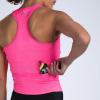 imageZoot Womens Core Sleeveless Tri Aero Slvs FZ Racesuit QuickDry Sleeveless Triathlon Suit with Chamois ampamp Race StorageBright Pink