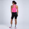 imageZoot Womens Core Sleeveless Tri Aero Slvs FZ Racesuit QuickDry Sleeveless Triathlon Suit with Chamois ampamp Race StorageBright Pink