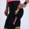 imageZoot Womens Core Sleeveless Tri Aero Slvs FZ Racesuit QuickDry Sleeveless Triathlon Suit with Chamois ampamp Race StorageBright Pink