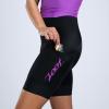 imageZoot Womens Core Sleeveless Tri Aero Slvs FZ Racesuit QuickDry Sleeveless Triathlon Suit with Chamois ampamp Race StorageDeep Purple