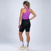 imageZoot Womens Core Sleeveless Tri Aero Slvs FZ Racesuit QuickDry Sleeveless Triathlon Suit with Chamois ampamp Race StorageDeep Purple