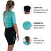 imageZoot Womens Core Tri Aero FZ Racesuit Short Sleeve MoistureWicking Triathlon Suit Plush Chamois ampamp Race Day StorageAqua Blue