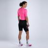 imageZoot Womens Core Tri Aero FZ Racesuit Short Sleeve MoistureWicking Triathlon Suit Plush Chamois ampamp Race Day StorageBright Pink