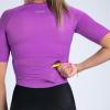 imageZoot Womens Core Tri Aero FZ Racesuit Short Sleeve MoistureWicking Triathlon Suit Plush Chamois ampamp Race Day StorageDeep Purple