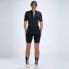 imageZoot Womens Core Tri Aero FZ Racesuit Short Sleeve MoistureWicking Triathlon Suit Plush Chamois ampamp Race Day StorageJet Black