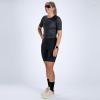 imageZoot Womens Core Tri Aero FZ Racesuit Short Sleeve MoistureWicking Triathlon Suit Plush Chamois ampamp Race Day StorageJet Black