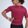 imageZoot Womens Core Tri Aero FZ Racesuit Short Sleeve MoistureWicking Triathlon Suit Plush Chamois ampamp Race Day StoragePlum
