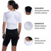 imageZoot Womens Core Tri Aero FZ Racesuit Short Sleeve MoistureWicking Triathlon Suit Plush Chamois ampamp Race Day StorageWhite