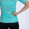 imageZoot Womens Core Tri Aero Jersey Lightweight MoistureWicking Triathlon Full Zip Top with Secure Storage ampamp UPF 50Aqua Blue