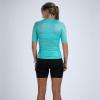 imageZoot Womens Core Tri Aero Jersey Lightweight MoistureWicking Triathlon Full Zip Top with Secure Storage ampamp UPF 50Aqua Blue