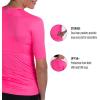 imageZoot Womens Core Tri Aero Jersey Lightweight MoistureWicking Triathlon Full Zip Top with Secure Storage ampamp UPF 50Bright Pink