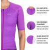 imageZoot Womens Core Tri Aero Jersey Lightweight MoistureWicking Triathlon Full Zip Top with Secure Storage ampamp UPF 50Deep Purple