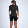 imageZoot Womens Core Tri Aero Jersey Lightweight MoistureWicking Triathlon Full Zip Top with Secure Storage ampamp UPF 50Jet Black