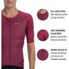 imageZoot Womens Core Tri Aero Jersey Lightweight MoistureWicking Triathlon Full Zip Top with Secure Storage ampamp UPF 50Plum