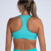imageZoot Womens Core Tri Bra Racerback HighPerformance Triathlon Sports Bra for Swim Bike Run ampamp UPF 50 ProtectionAqua Blue