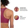 imageZoot Womens Core Tri Bra Racerback HighPerformance Triathlon Sports Bra for Swim Bike Run ampamp UPF 50 ProtectionPlum