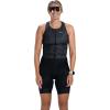 imageZoot Womens Core Sleeveless Tri Aero Slvs FZ Racesuit QuickDry Sleeveless Triathlon Suit with Chamois ampamp Race StorageJet Black
