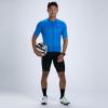 imageZoot Mens Core Cycling Jersey Breathable Short Sleeve Road Bike Tri Jersey Moisture Wicking 3 Rear Pockets UPF 30 FabricOcean Blue