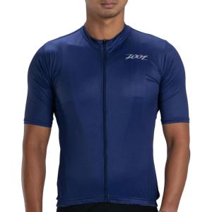 imageZoot Mens Core Cycling Jersey Breathable Short Sleeve Road Bike Tri Jersey Moisture Wicking 3 Rear Pockets UPF 30 FabricNavy