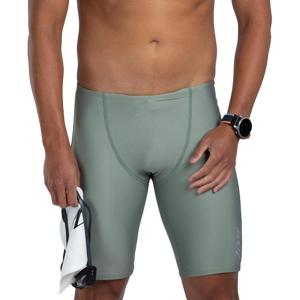 imageZoot Mens Core Swim Jammer Endurance Pro Racing Triathlon Swimsuit with UPF 50 ProtectionArmy Green