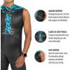imageZoot Mens Manta Sleeveless Wetsuit Yamamoto Neoprene Triathlon Suit with Hydrophobic Finish Buoyancy ampamp Arm MobilityMarine Blue