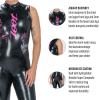 imageZoot Womens Maui Sleeveless Wetsuit Buoyant Comfortable Triathlon Wetsuit with Hydrodynamic Finish ampamp Shoulder MobilityPink Palm