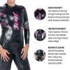 imageZoot Womens Maui Wetsuit Flexible Fullsuit Triathlon Wetsuit with Buoyancy Support ampamp Hydrodynamic FinishPink Palm