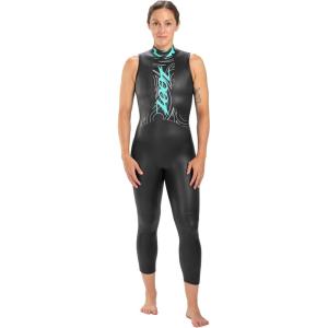 imageZoot Womens Manta Sleeveless Wetsuit Yamamoto Neoprene Triathlon Suit with Hydrophobic Finish Buoyancy ampamp Arm MobilityMarine Mint