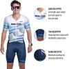 image:imageZoot Mens LTD Tri Aero Fz Racesuit Short Sleeve Aerodynamic Cycling Race Swim Bike Run Tri Suit with Pockets UPF 50 FabricIm Stratos