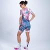 image:imageZoot Womens LTD Tri Aero Fz Racesuit Short Sleeve Aerodynamic Cycle Race Swim Bike Run Tri Suit with Pockets UPF 50 FabricIsland Original