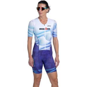 image:imageZoot Womens LTD Tri Aero Fz Racesuit Short Sleeve Aerodynamic Cycle Race Swim Bike Run Tri Suit with Pockets UPF 50 FabricIm Stratos