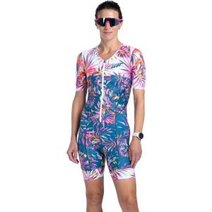 image:imageZoot Womens LTD Tri Aero Fz Racesuit Short Sleeve Aerodynamic Cycle Race Swim Bike Run Tri Suit with Pockets UPF 50 FabricIsland Original