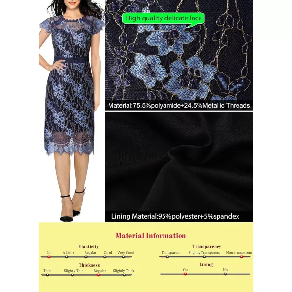 VFSHOWnbspWomensnbspContrastnbspFloralnbspLacenbspShiftnbspScallopednbspCrewnbspNecknbspSlimnbspCocktailnbspPartynbspDressNavy Floral Lace