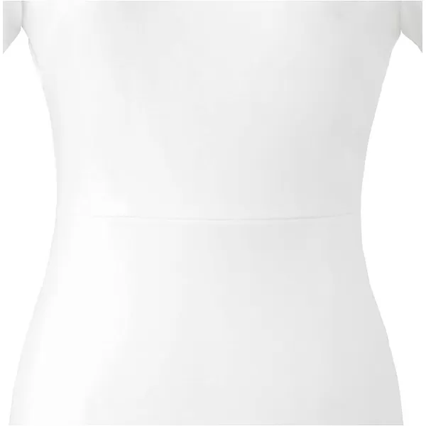 imageVFSHOW Womens Elegant Vintage Cocktail Party Mermaid Bodycon Midi MidCalf DressOffwhiteIvory