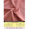 imageVFSHOW Womens Pleated Crew Neck Peplum Work Business Office Church Bodycon Pencil Sheath DressPink