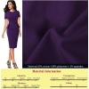 imageVFSHOW Womens Pleated Crew Neck Peplum Work Business Office Church Bodycon Pencil Sheath DressPurple