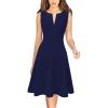 Navy Blue Sleeveless