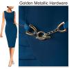 imageVFSHOW Womens Elegant Ruched Work Business Office Cocktail Party Sheath DressPeacock Blue