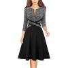 Black and White Plaid Tweed