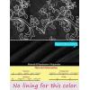 imageVFSHOW Womens Formal Sexy Halter High Slit Prom Wedding Guest Maxi Dress 2023 Illusion Sweetheart Neckline Evening Long GownSparkly Black  Floral Embroidery