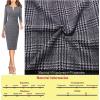 imageVFSHOW Womens Slim Zipper Up Work Business Office Party Bodycon Pencil Sheath DressBlack and White Glen Plaid