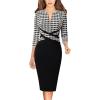 Black White Tweed + Black