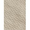 imageVFSHOW Womens Ruffle Bell Sleeves Business Cocktail Party Bodycon Pencil Sheath DressBeige Knit