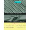 imageVFSHOW Womens Work Business Square Neck Bodycon Dress Office Retro Elegant Slim Fitted Pencil Sheath DressGreen Knit