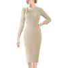 Beige Knit
