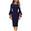 Navy Blue-cotton Blend